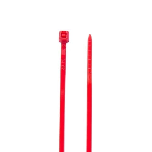 11-in Cable Tie, 30 lb, Red