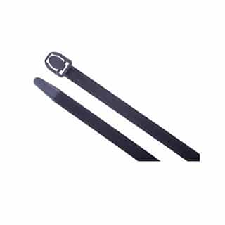 Gardner Bender 11-in Releasable Cable Tie, 50lb, Black