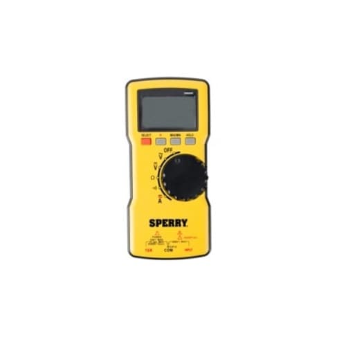 Sperry Thin Digital Multimeter, Auto Range