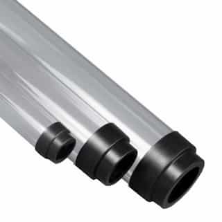 8 ft T12 Clear Tube Guards