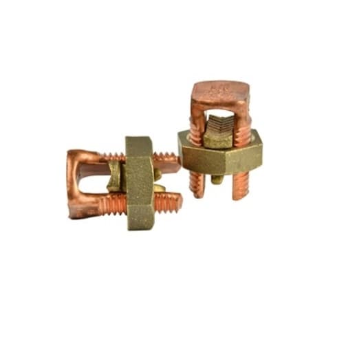 2 AWG Copper Split Bolt Connector, 2 Pack
