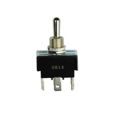 20 Amp DPDT Spade Terminal Toggle Switch