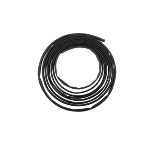 8-ft Heat Shrink Tubing, 3/16 to 3/32-in Diameter, Black