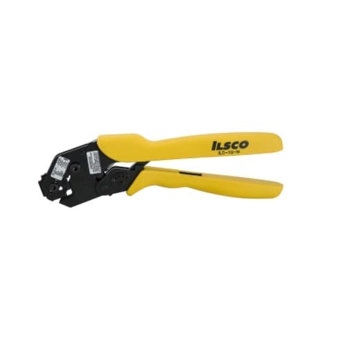 FTZ Industries 11-in Crimping Tool, 1/0-8 AWG, Yellow