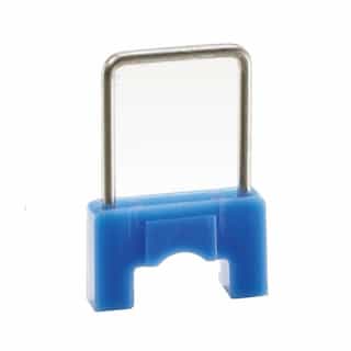 0.31-in Metal Insulated Staples, Blue