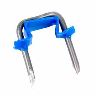 0.5-in Metal Insulated Staple, 4000 Pack