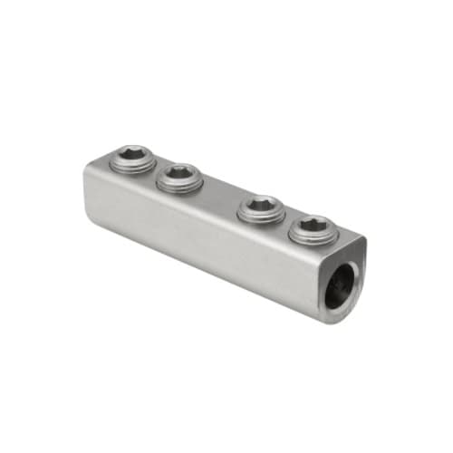 Aluminum Splicer Reducer, 4 Screws, 750 kcmil-250 kcmil