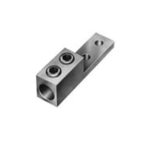FTZ Industries Aluminum Mechanical Lug, 1 Conductor, 1/2-in Bolt, 600 kcmil-2 AWG