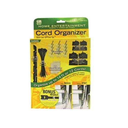 Gardner Bender 14-ft Home Entertainment Cord Organizer Kit