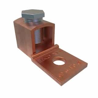 Mechanical Lug, 4/0-6 AWG, 1 Port, 5/16-in Bolt Size, Copper