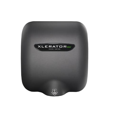 Excel Dryer Xlerator ECO Automatic Hand Dryer, No Heat Element, Graphite, 277V