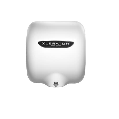 Xlerator Automatic Hand Dryer w/ HEPA Filter, White Epoxy Painted