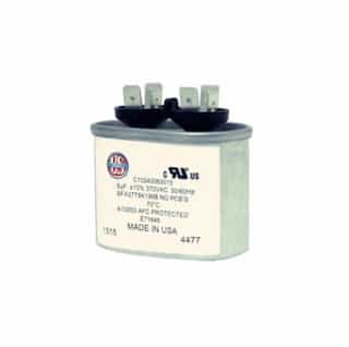 10 MFD Capacitor, Oval Style, 440V