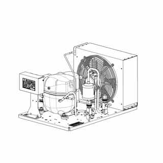 Embraco Condensing Unit w/ R-134a, HBP, 200V-230V