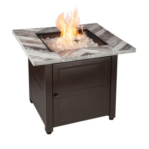 30-in Duvall Outdoor Gas Fire Pit, Liquid Propane