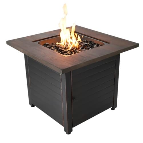 30-in Spencer Outdoor Gas Fire Pit, Liquid Propane