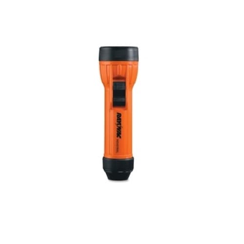 RAYOVAC Safety Flashlight, 8 lm, Orange