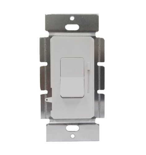 Enerlites 0-10V Single Pole & 3-Way LED Dimmer Controller, White