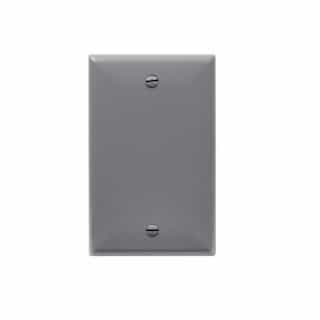 Enerlites 1-Gang Unbreakable Wall Plate Cover, Polycarbonate, Gray