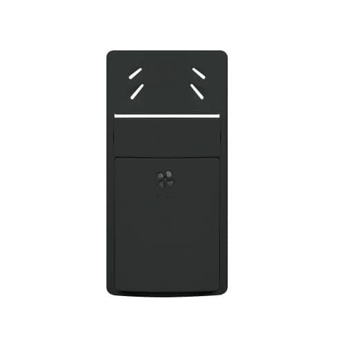 Enerlites Wall Switch Cover for Humidity Sensor, Black