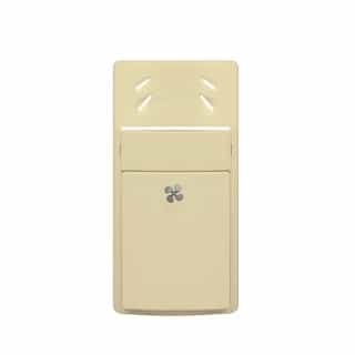 Enerlites Wall Switch Cover for Humidity Sensor, Light Almond