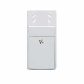 Enerlites Wall Switch Cover for Humidity Sensor, White