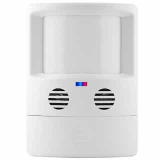 White Dual Technology Low Voltage Wall Mount Occupancy Sensor