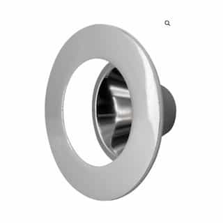 2-in Trim for DLJBX Series Downlights, Smooth, Round, Chrome