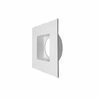 EnVision 3-in Regressed Square Trim for DLJBX Lights, White