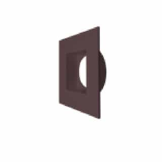 4-in Trim for DLJBX Series Downlights, Regressed, Square, Bronze
