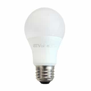9W LED A19 Bulb, Dimmable, E26, 810 lm, 120V, 5000K, Frosted