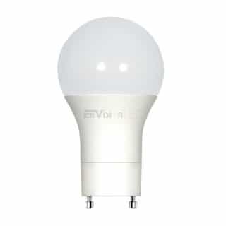 EnVision 9W LED A19 Bulb, Dimmable, GU24, 800 lm, 120V, 3000K, Frosted