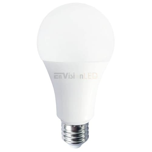 EnVision 16W LED A21 Bulb, Dimmable, E26, 1600 lm, 120V, 5000K, Frosted