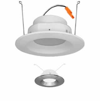 EnVision 5/6-in 15W ADL Downlight, Smooth, E26, 1100 lm, 120V, 3000K, Nickel