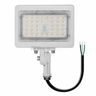 EnVision 15W LED Area Flood Light w/ Knuckle, 2100 lm, 120V-277V, 3000K, White