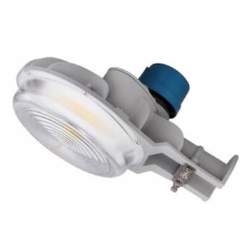 40W LED Barn Light w/ Photocell, 120V-277V, Selectable CCT, Silver
