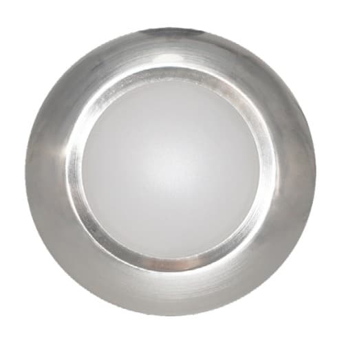 6-in 15W LED Cusp Disk Light, 1000 lm, 120V, Tri-Select CCT, Nickel