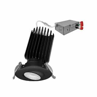 EnVision 3-in 12W SnapTrim-Line Gimbal Downlight, 120V, Selectable CCT, Black