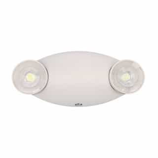 EnVision 3W Emergency Bug Eye Light, 140 lm, 120/277V, White