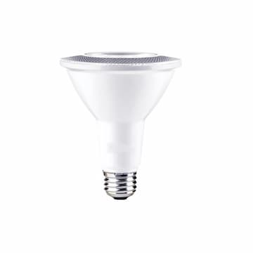 10W LED PAR30 Bulb, E26, Flood, 800 lm, 120V, 5000K