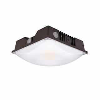 EnVision 25-60W Slim-Line Square Canopy Fixtures, 120-277V, Selectable CCT, BR