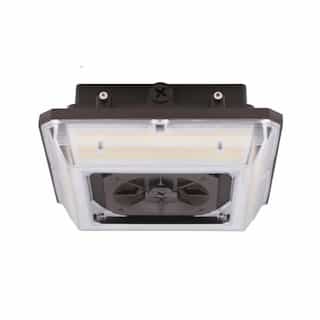 30-60W ARCY-Line Square Canopy Fixtures, 120-277V, Selectable CCT, BZ