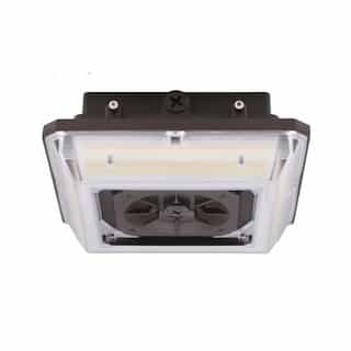 70-90W ARCY-Line Square Canopy Fixtures, 120-277V, Selectable CCT, BZ