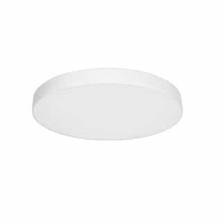 11-in 20W LED Trimless Surface Mount, Round, 120V, 3000K, White