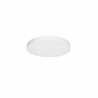 12W Trimless-Line Round Surface Mount, 120V, Selectable CCT, White