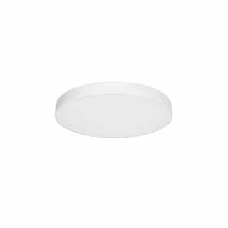EnVision 15W Trimless-Line Round Surface Mount, 120V, Selectable CCT, White