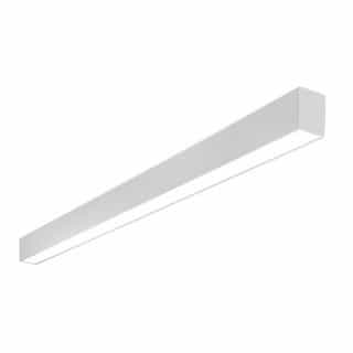 EnVision 4-ft Adjustable Watt LED C-Line Suspended Linear Uplight, White