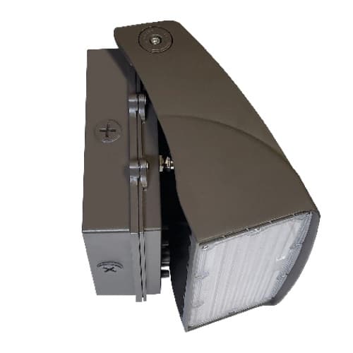 EnVision 30W LED Wall Pack, Full Cut-Off, 120V-277V, Selectable CCT, Bronze
