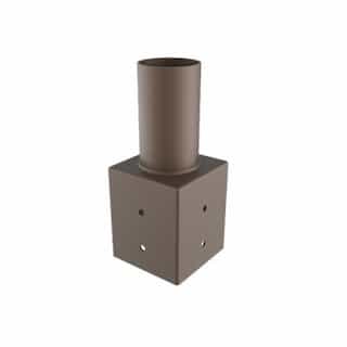 Tenon Square 3-in Pole Reducer to 2.36-in