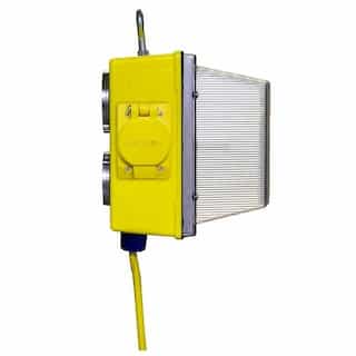 Ericson 6-ft 25W Wide Area Work Light w/ Switch, NEMA 5-15 Plug & Receptacle
